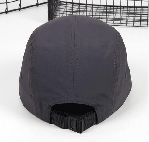 5 Panels Hat Basic Daily Wear Breathable Quick Dry Cap...