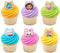 Gabby's Dollhouse Magical Cupcake Rings Toppers 24 Count...