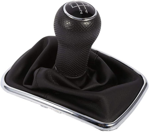 5 Speed Manual Gear Shift Knob Boot Gaitor,Automatic Gear Shift Knob for Bora...
