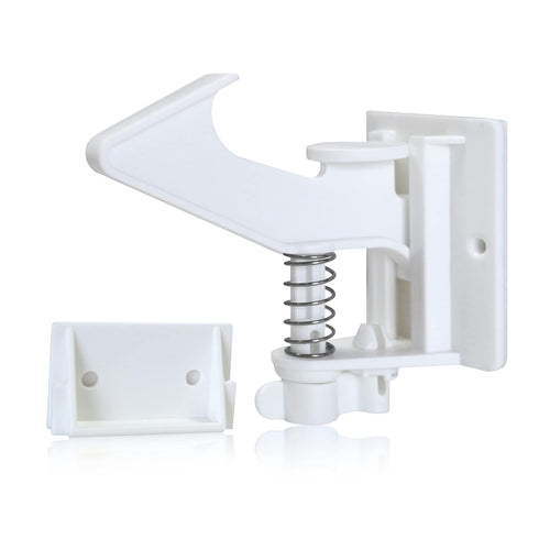 20 Pack Cabinet Locks Child Safety Latches - Vmaisi Baby Proofing Cabinets Drawers Lock - Upgraded Stronger Adhesive Easy Installation - No Drilli...