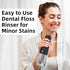 Water Flosser for Teeth Cleaner Rechargeable Oral Irrigator 4 Modes 300ML IPX7 Waterproof Powerful Battery Portable Water Dental Pick for Home Tra...