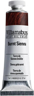Williamsburg Artist Oil Colors by GOLDEN, Burnt Sienna, 37 ml tube, Professional Oil Paint, Semi-Opaque...