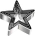 Star Cookie Cutters, 5 Pieces Stainless Steel Bakeware Tools(Star)...
