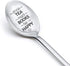 Tea Book Lovers Gifts Spoon for Women Men Drink Tea Read Books Be Happy Spoons for Tea Lover Book Reader Friendship Gifts for Girls Boys Graduatio...
