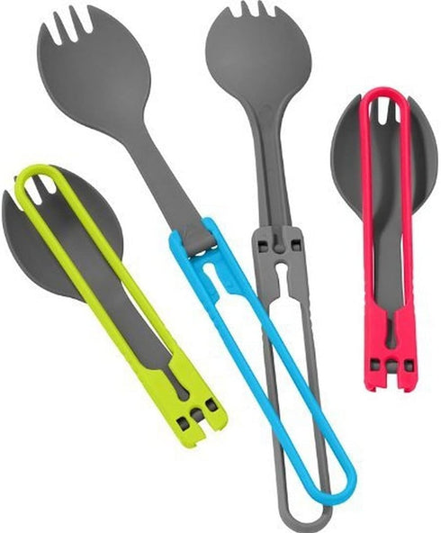 MSR 4-Piece Folding Camping Spork Set...