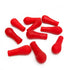 20pcs Latex Rubber Cap Red Latex Rubber Dropper Head Cap Ball Pipette Dropper Rubber Bulb for Glass Pipette Laboratory Supplies Accessories...