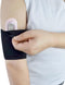 Diabetic Sensor Armband Diabetes Sensor Cover Protects Insulin Pod During Sports and Swimming Washable and Reusable (M)...
