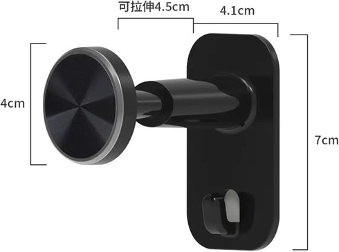 Headphone Stand - Adjustable Headset Wall Mount Holder Adhesive Gaming Headphone Hanger Hook Earphone Clamp for Most Headphone (Black-2Pack)...