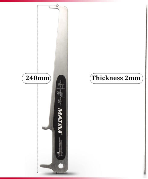 MATINA Chain Checker, CC-4 Bike Chain Checker Tool, Chain Wear Indicator Tool for Bike...