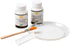 Gilding Adhesive Kit, Gold Leaf Glue Adhesive and Water Based Varnish for Craft Supplier, Resin Art, Furniture Decoration, Wall, Ceiling (2 Brushe...