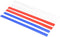 Fdit Durable Professional Silicone Measuring Dough Strips Rolling Pin Guides...