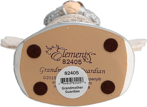 Pavilion Gift Company Elements - Grandmother Guardian Angel Figurine 6 Inch, Solid, Pink...