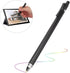 Universal Pen, Battery Pencils with High Sensitivity & Palm Rejection, Double Headed Phone Tablet Pen for for Samsung for iOS for LG (Black)...