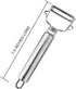 Fruits and Vegetables Peelers -Y Shape Swivel Potato Peeler-Stainless Steel Multifunctional Ultra Sharp Serrated Peeler-Great for Potatoes,Carrot,...