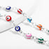 Turkish Blue Evil Eye Bracelet Anklets for Women Handmade Colorful Beads Ethnic Foot Chain Jewelry...