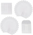 Antrader Glassine Envelopes for Stamps,50PCS 2x2 Inch Glassine Mini Lotto Lottery Ticket Holders Wedding Guest Favor Tissue Envelope Holder for Sc...