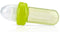 Nuby EZ Squee-Z Silicone Self Feeding Baby Food Dispenser (Green, 1 Count (Pack of 1))...