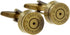 Bullet Shell Casing Army Police Pair of Cufflinks in a Presentation Gift Box & Polishing Cloth...