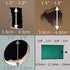 Hide Hole Quick Square Repair Panel for Wall and Ceiling, Exactly Fit Hole Without Trimming, Access Panel for Standard Drywall Sheetrock, Size Min...