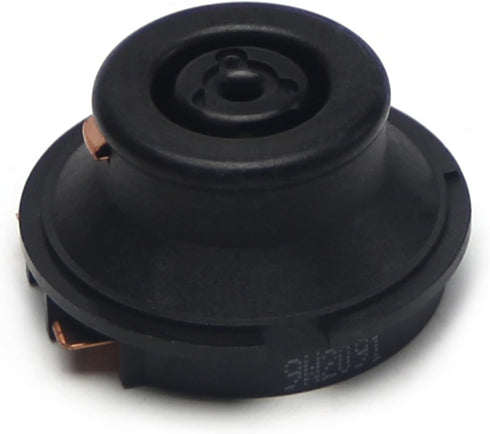 Fielect 1pc Electric Kettle base Coupler Connector, Temperature Control Tip Top Base Socket Black 220V...