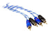 Rockville RTR062 6ft 2 Channel RCA Cable Split Pin, 100% Copper, Noise-Free, Durable, Flexible, for Home Audio and DJ Setups...