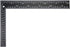 uxcell Leathercraft Black Tempered Stainless Steel Measuring Square Ruler for DIY Leather Handmade Sewing Tools 0-300mm 0-12inch Scale...