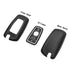TANGSEN Smart Key Fob Case Cover Compatible with BMW 1 3 4 5 6 7 Series GT3 GT5 M5 M6 X3 X4 3 4 Button Keyless Entry Remote 3D Twill Weave Carbon ...