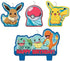 Amscan Pokemon Birthday Character Candle Set - 4 pcs, 172408...
