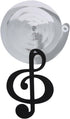 12 Pieces Musical Note Hanging Swirl, Music Theme Foil Ceiling Hanging Streamers Party Decorations for Boys Girls Adults Music Birthday Party Wedd...