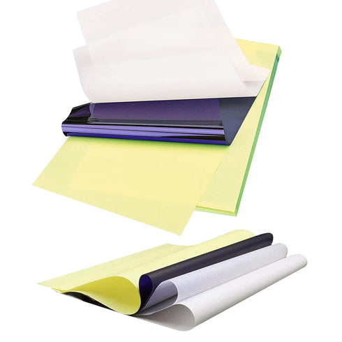 Jconly Transfer Stencils Paper - 20 Sheets Stencils Thermal Stencil Paper 8.5" x 11" Transfer Paper...