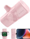 Travel Essentials Portable Charger for iPhone 14 Compact Connector Charging Battery 4500mAh Mini Power Bank Compatible with Apple Watch 9/Ultra2/8...