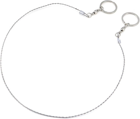 LC LICTOP Stainless Steel Hand Pocket Wire Saw Silver Outdoor Gear for Wood Camping Hiking Hunting 4pcs...