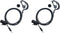 G Shape Earpiece Headset with Mic PTT Compatible with Cobra Microtalk Cx112 PX650 PX655 ACXT145 ACXT1035r ACXT545 RX385 RX685 Walkie Talkie Two Wa...