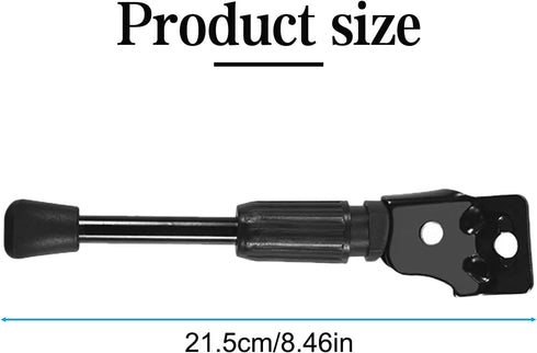 Kickstand for Kids Bike for 14 inch Bike Bicycle Side Kick Stand Bicycle Accessories Replacement for Rear Mount Bikes Wheel (Black)...