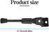 Kickstand for Kids Bike for 14 inch Bike Bicycle Side Kick Stand Bicycle Accessories Replacement for Rear Mount Bikes Wheel (Black)...