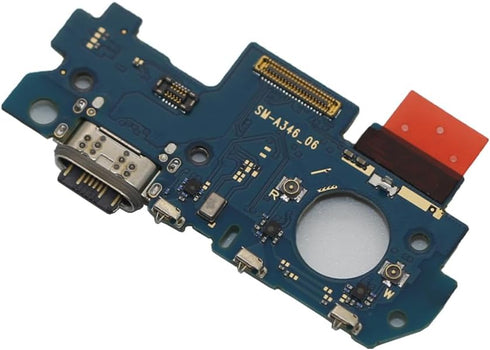 USB Charger Charging Port Flex Type C Board Replacement for Samsung Galaxy A34 5G A346......