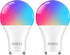OHLUX GU24 Smart Light Bulbs Compatible with Alexa, 10W 900LM Super Bright, RGBCW Color Changing GU24 LED Bulb, 120V 100W Halogen Replacement, 2Pa...