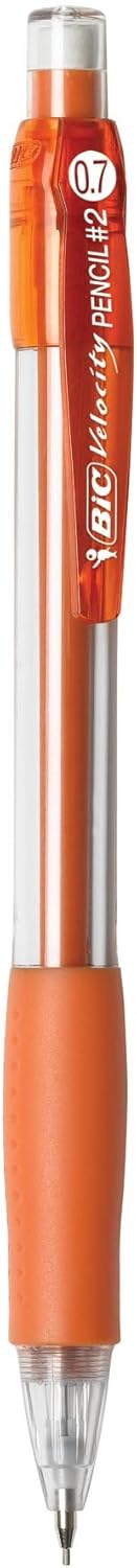BIC Velocity Original Mechanical Pencil, Medium Point (0.7mm), 4-Count (Pack of 6)...