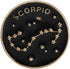 Zodiac Sign Constellation Brooch Astrology Horoscope Birthday Gift for Women Man Astrology Enamel Pins for Birth...