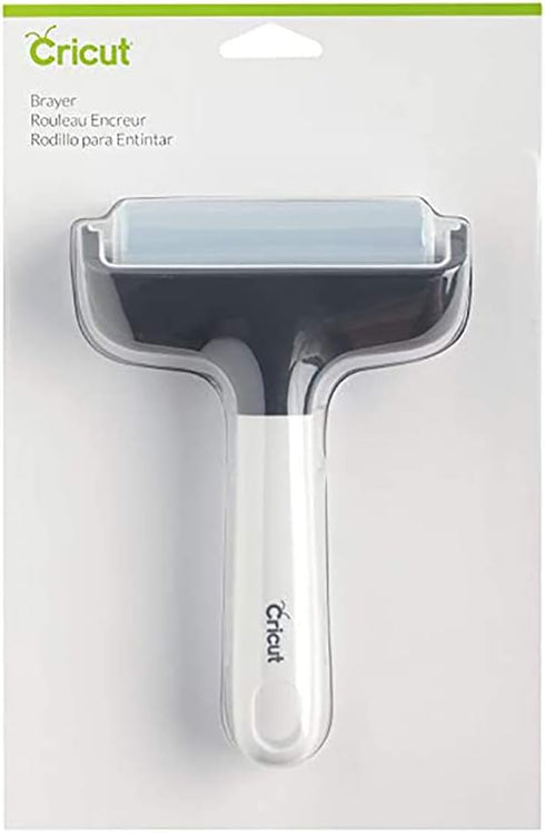 Cricut Brayer, Rubber Roller for Crafts, Works with Fabric, Vinyl, Iron-On & Inking Blocks, Extend Life of Cricut FabricGrip Mat, Compatible with ...