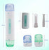 RGP Hard Contact Lens Case with Plunger, Design Lens Insert Tool and Remover, Portable Contact Lens care Storage Container Box...