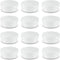 20Pack Round Clear Frosted Plastic Bead Storage Containers Box Case with Screw Top Lids,Cylinder Stackable Bead Containers for Make Up,Eye,Pills,G...