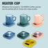 Beverage Cup Warmer for Desk Home Office with Three Temperature Up to 140?/ 60?, Coffee Warmer for Cocoa Milk Tea Water Candle, 8 Hours Auto Shut ...