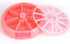 4PCS INVODA Pill Cases Weekly Pill Organizer 7 Day Pill Box with 1Pcs Felt Storage Pouch Small Cute Pill Container...