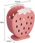 AKOAK 1 Pack Strawberry Chopsticks Stand, Cutlery Storage Box, Suitable for Storing Spoons, Chopsticks, Spoons, Knives and Other Kitchen Utensils ...