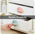 Self-Stick Instant Cabinet Drawer Handles Pulls - 4pcs PC material Push Pull Handles Helper with Adhesive Door Handle for Kitchen, Window Sliding ...