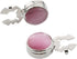 button covers for mens shirts button cover cufflinks cat eye button cover Ladies button covers (Silver-pink diameter 1.5cm)...