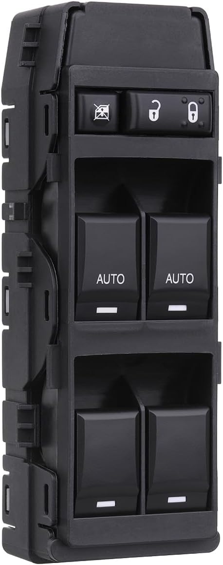 Window Switch Power Control Driver Side Compatible with 2006-2014 Jeep Commander/Grand Cherokee, Chrysler Aspen/Chrysler 200/300/Sebring, Dodge Ch...