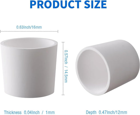 5 Packs Ceramic Bowl Inserts for Peak Accessory, Enhanced Performance, Recessed Bottom, Reused Ceramic Insert Bowl Accessories, Replacement Insert...