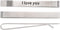 O.RIYA Gifts for Men, Secret Message Tie Bar I love you Tie Clip Mens Husband Father Gift...
